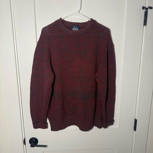 Vintage Woolrich Wool Sweater. 1970s crewneck pullover sweater. Casual, preppy L